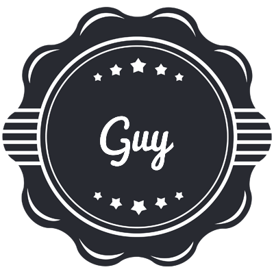 Guy badge logo
