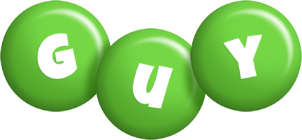 Guy candy-green logo