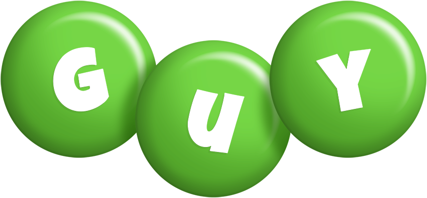Guy candy-green logo