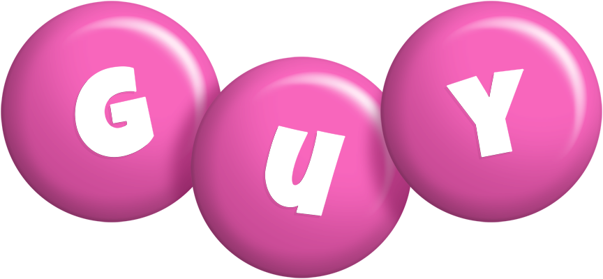 Guy candy-pink logo