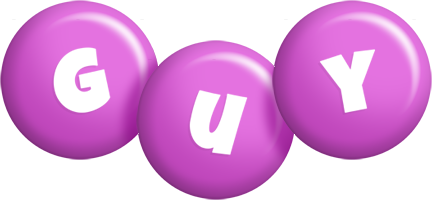 Guy candy-purple logo