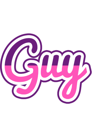 Guy cheerful logo