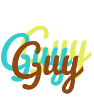 Guy cupcake logo