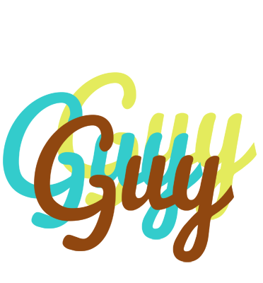 Guy cupcake logo