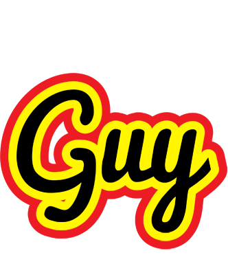 Guy flaming logo