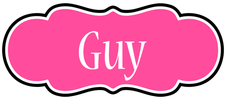 Guy invitation logo