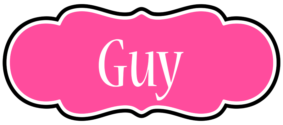 Guy invitation logo