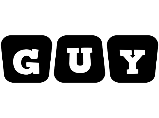 Guy racing logo