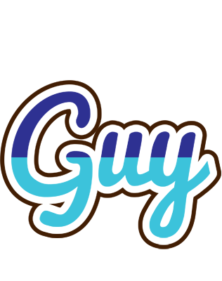 Guy raining logo