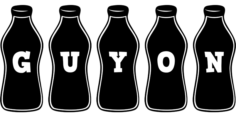 Guyon bottle logo