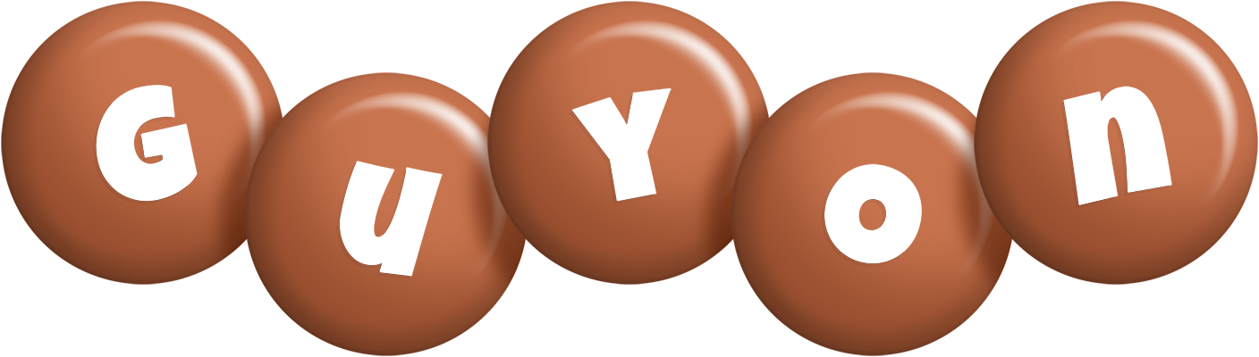 Guyon candy-brown logo