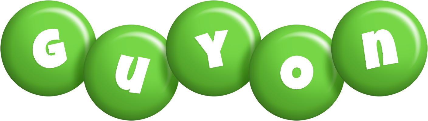 Guyon candy-green logo
