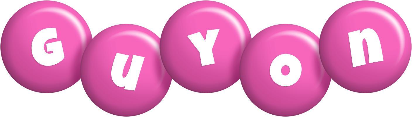 Guyon candy-pink logo