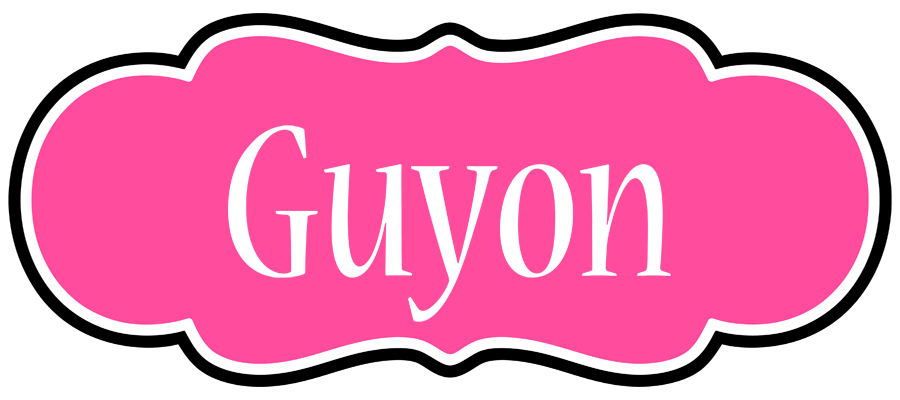 Guyon invitation logo