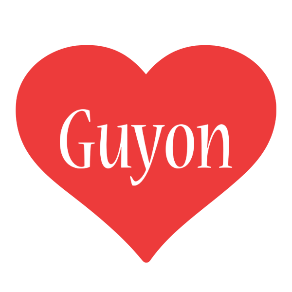 Guyon love logo