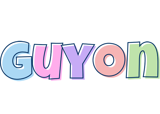 Guyon pastel logo