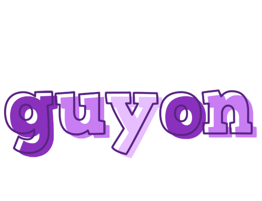 Guyon sensual logo