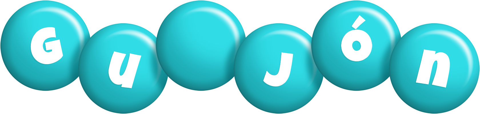 Guðjón candy-azur logo
