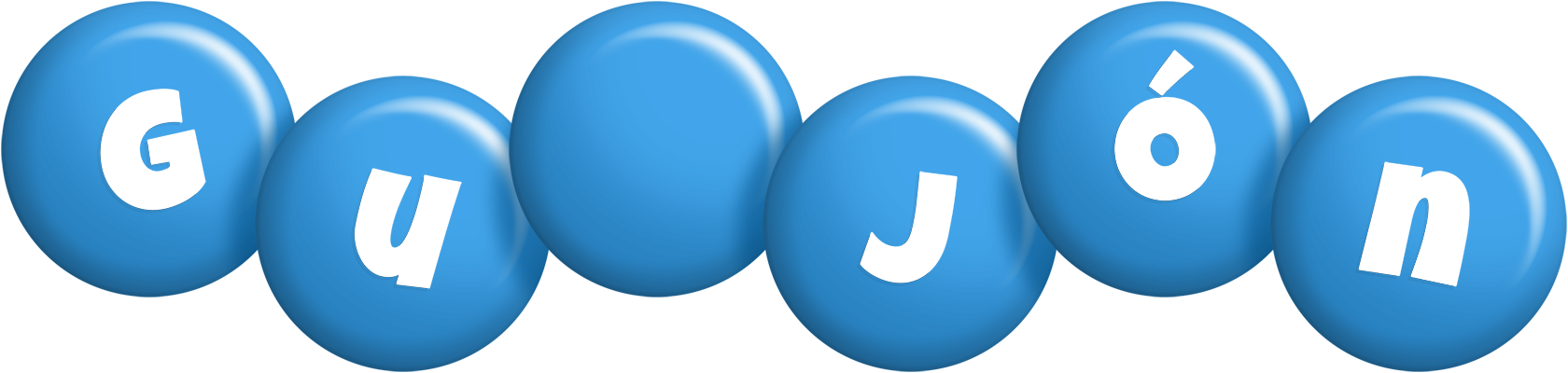 Guðjón candy-blue logo