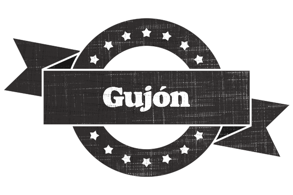 Guðjón grunge logo