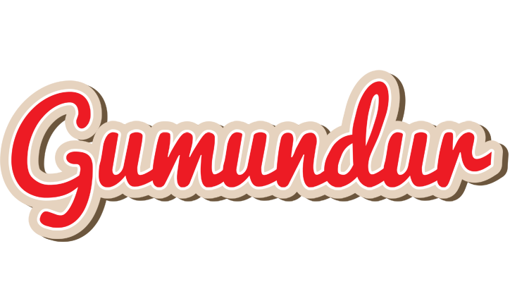 Guðmundur chocolate logo