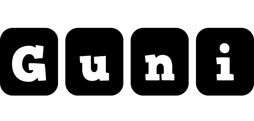 Guðni box logo