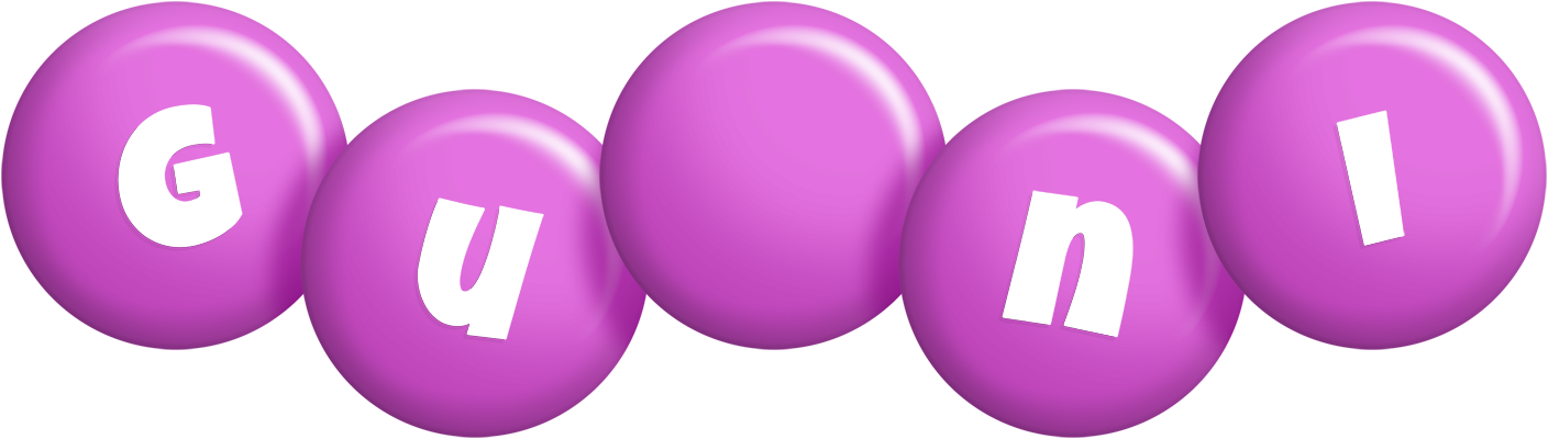 Guðni candy-purple logo