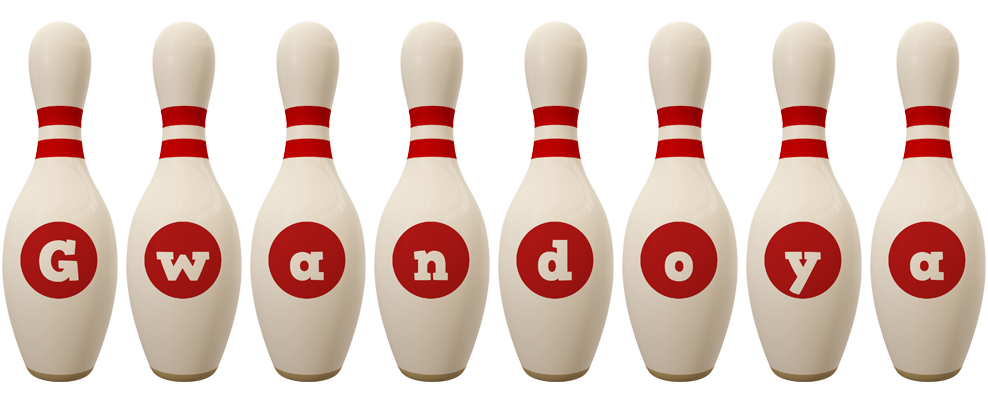Gwandoya bowling-pin logo
