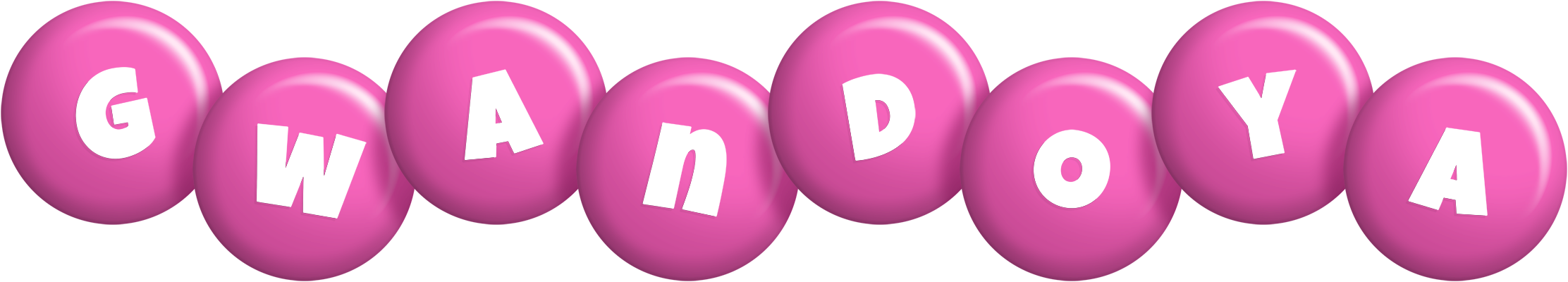 Gwandoya candy-pink logo