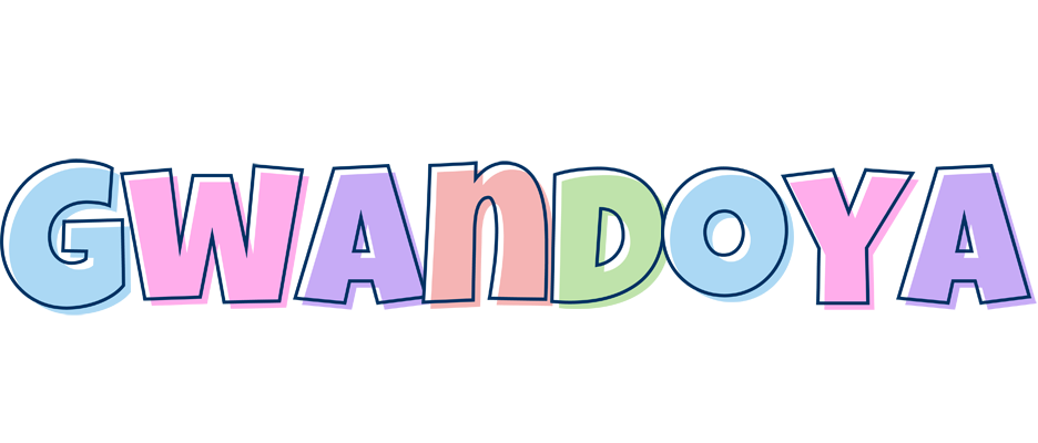 Gwandoya pastel logo
