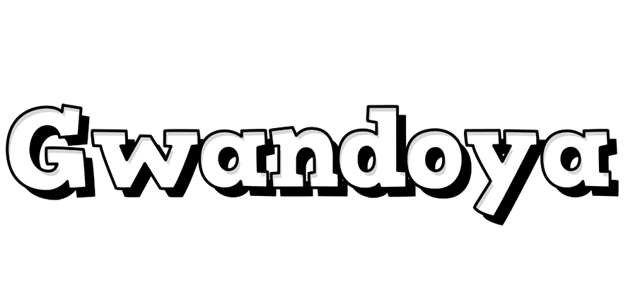 Gwandoya snowing logo