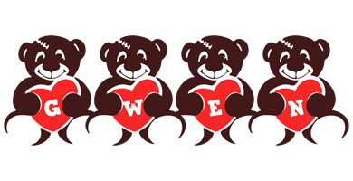 Gwen bear logo