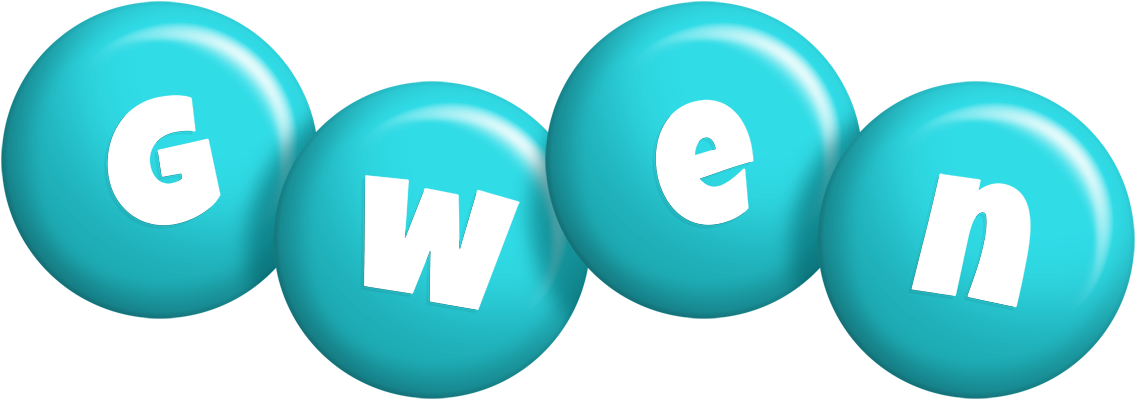 Gwen candy-azur logo