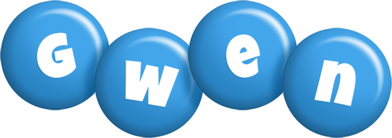 Gwen candy-blue logo