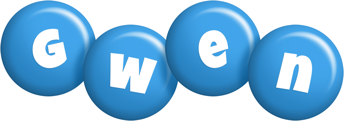 Gwen candy-blue logo