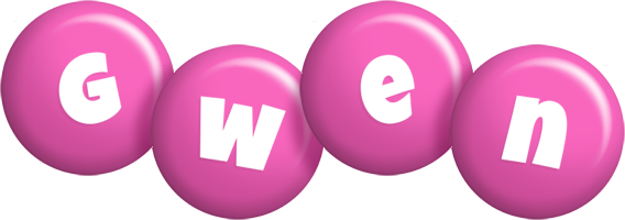 Gwen candy-pink logo