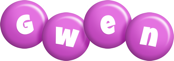 Gwen candy-purple logo