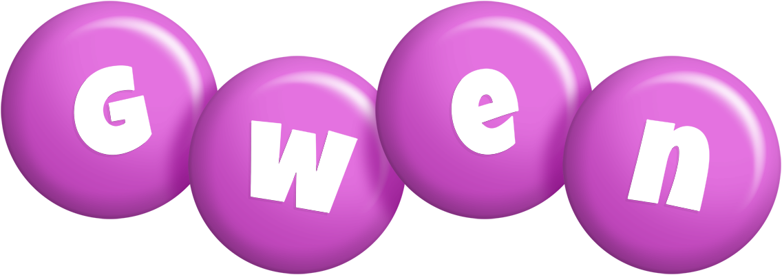 Gwen candy-purple logo