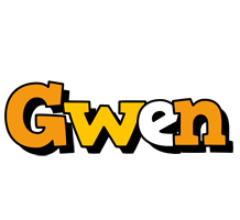Gwen cartoon logo