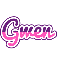 Gwen cheerful logo