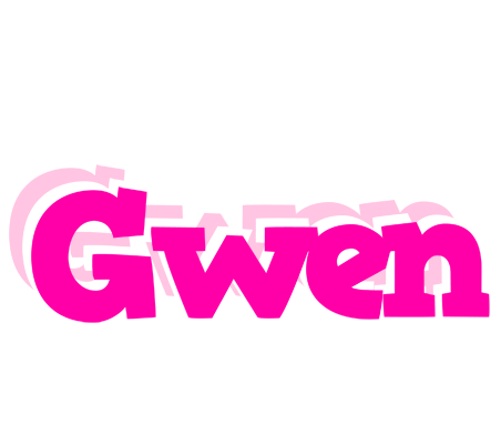 Gwen dancing logo
