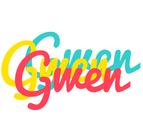 Gwen disco logo