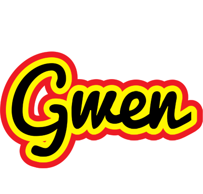 Gwen flaming logo