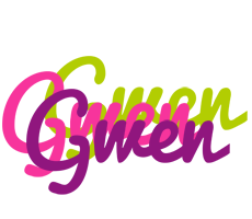 Gwen flowers logo