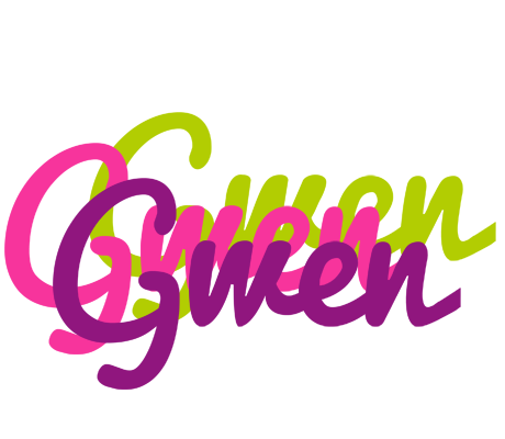 Gwen flowers logo