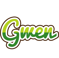 Gwen golfing logo