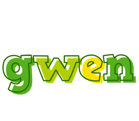 Gwen juice logo