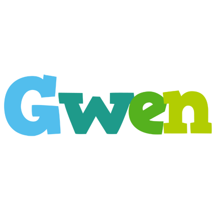Gwen rainbows logo