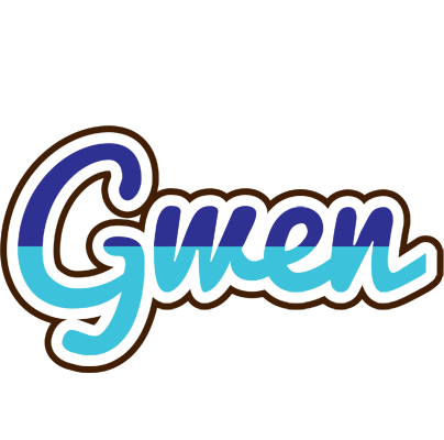 Gwen raining logo