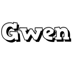Gwen snowing logo